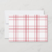 Evergreen baby shower bedankt (Achterkant)