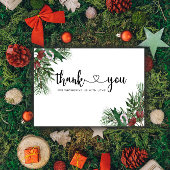 Evergreen baby shower bedankt