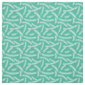 Evergreen Berry Patterned Fabric (Emerald) Stof (Swatch)