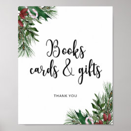 Evergreen BOOKS KAARTEN EN GIFTEN Poster