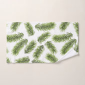 Evergreen Branch Pattern Bad Handdoek (Handdoek)