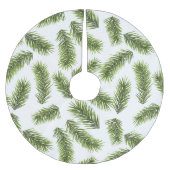 Evergreen Branch Pattern Kerstboom Rok (Voorkant)
