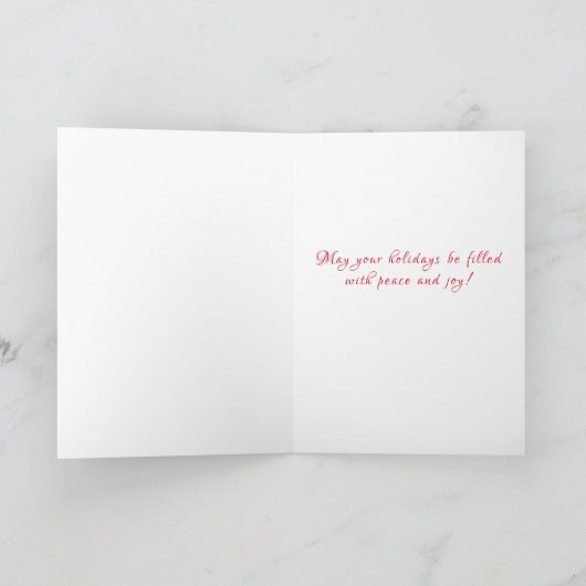 Evergreen Bright Holiday Kaart (Binnen)