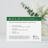 Evergreen business gala event corporate RSVP (Staand voorkant)