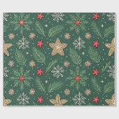 Evergreen Cheer Cadeaupapier (Vlak)