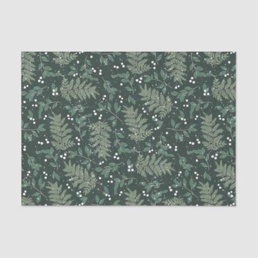 Evergreen Cheer Tissue Paper Tissuepapier (Voorkant)