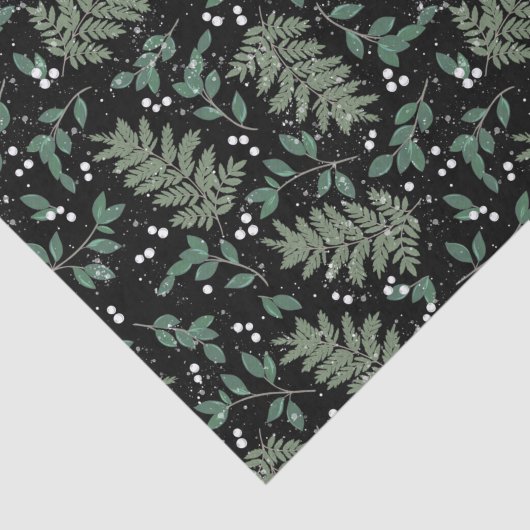 Evergreen Cheer Tissuepapier (Detail)