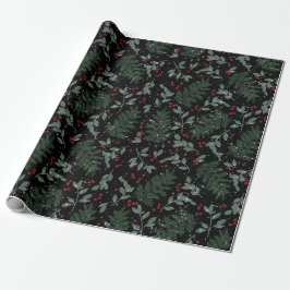 Evergreen Cheer Wrapping Paper Cadeaupapier