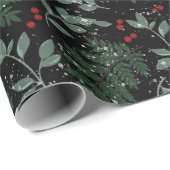 Evergreen Cheer Wrapping Paper Cadeaupapier (Rol Hoek)