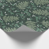 Evergreen Cheer Wrapping Paper Cadeaupapier (Hoek)