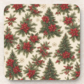 Evergreen Christmas Charm Hard plastic onderzetter (Voorkant)