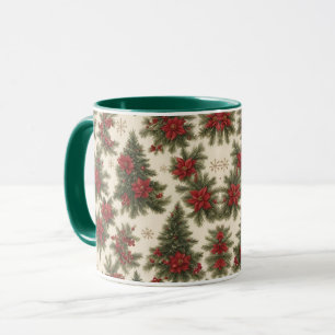 Evergreen Christmas Charm Mok