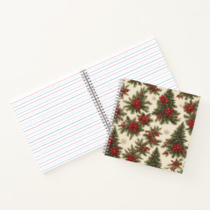 Evergreen Christmas Charm Spiral Notitieboek