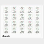 Evergreen Christmas Holiday Sticker (Vel)
