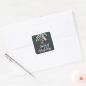 Evergreen Christmas Holiday Sticker Slate (Envelop)