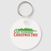 Evergreen Christmas Tree Keychain (Achterkant)