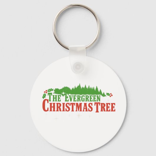 Evergreen Christmas Tree Keychain (Achterkant)