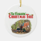 Evergreen Christmas Tree Ornament  (Voorkant)