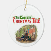 Evergreen Christmas Tree Ornament (Links)