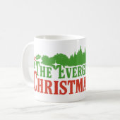 Evergreen Christmas Tree Title Koffiemok (Voorkant links)