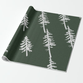 Evergreen Christmas Wrapping Paper Set Cadeaupapier