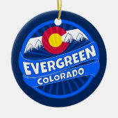 Evergreen Colorado burst ornament (Voorkant)