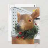 Evergreen Deer Briefkaart (Voorkant / Achterkant)