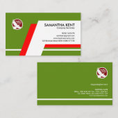 Evergreen Dialogue Box Company Secretary Visitekaartje (Voorkant / Achterkant)