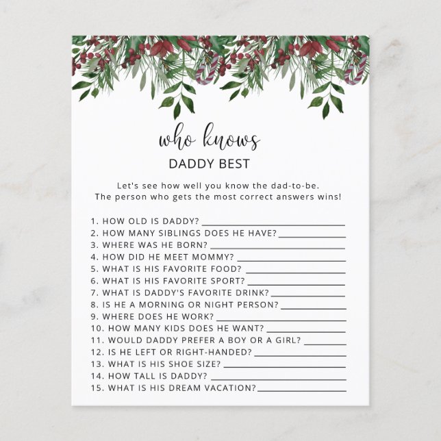 Evergreen die het beste pappa-spel kent (Voorkant)