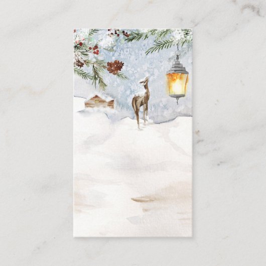 Evergreen display schouwer blank informatiekaartje (Voorkant)