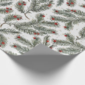 Evergreen Elegance Cadeaupapier (Hoek)