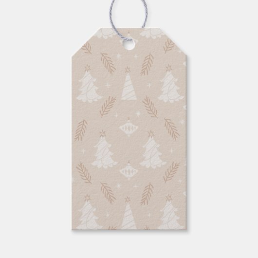 Evergreen Elegance Gift Label Cadeaulabel (Voorkant)