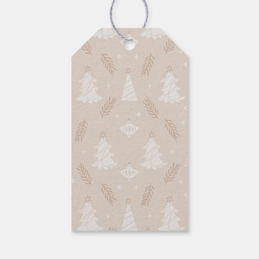 Evergreen Elegance Gift Label Cadeaulabel (Achterkant)