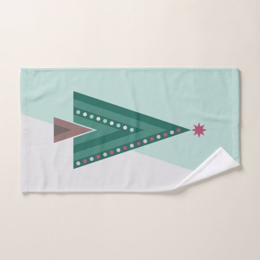 Evergreen Elegance Tree Handdoek (Handdoek)