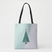 Evergreen Elegance Tree Tote Bag (Voorkant)