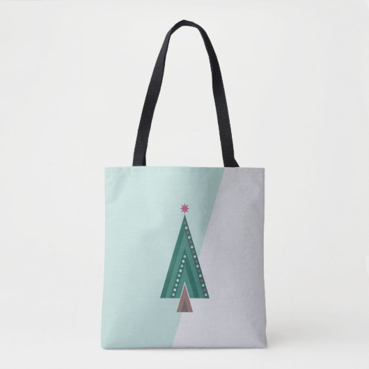 Evergreen Elegance Tree Tote Bag (Voorkant)