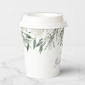 Evergreen elegant dennenappel vrijgezellenfeest papieren bekers (Rechts)