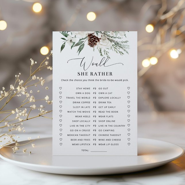 Evergreen elegant Zou ze liever bruids spel (Creator heeft geüpload)