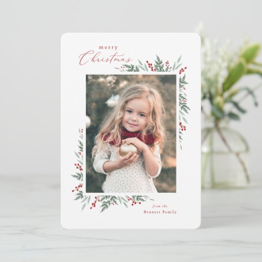 Evergreen en Berries (Staand voorkant)