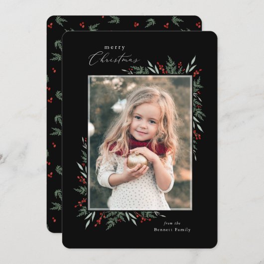 Evergreen en Berries (Voorkant / Achterkant)