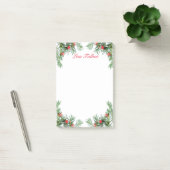 Evergreen en Berries Post It Notes (Kantoor)