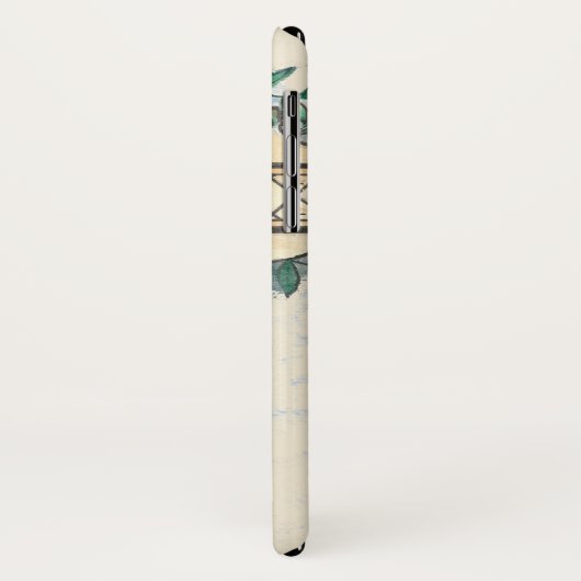 Evergreen en Gold iPhone Case (Achterkant/links)