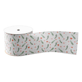 Evergreen en Red Holiday Grosgrain Lint