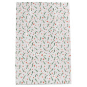 Evergreen en Red Holiday Medium Cadeauzakje (Voorkant)