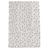 Evergreen en Red Holiday Medium Cadeauzakje (Achterkant)