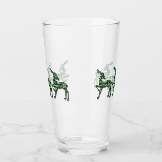Evergreen Forest Argyle Kerstrendier Glas (Links)
