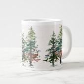 Evergreen Forest Bomen Grote Koffiekop (Voorkant rechts)