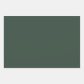 Evergreen Forest Gift Inpakpapier Vel (Voorkant 3)