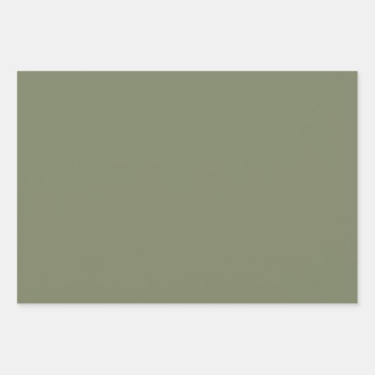 Evergreen Forest Gift Inpakpapier Vel (Voorkant)