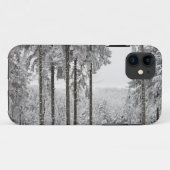 Evergreen forest in de winter Case-Mate iPhone case (Achterkant (horizontaal))